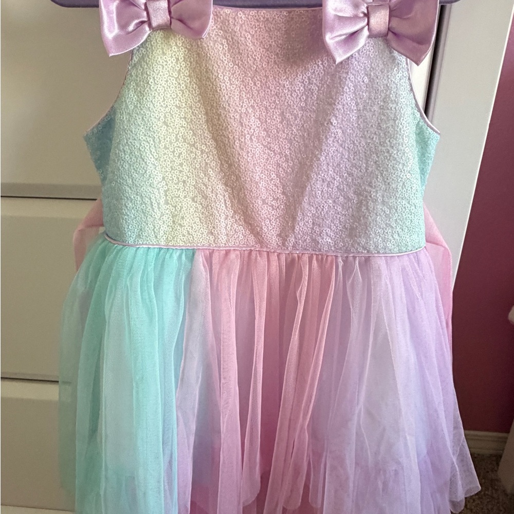 Jona Michelle Pink and Purple Dress